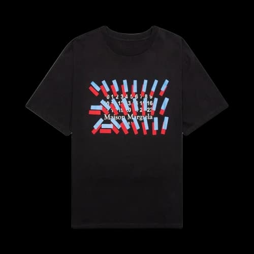 Maison Margiela Double Stamp Tee 'Black'
