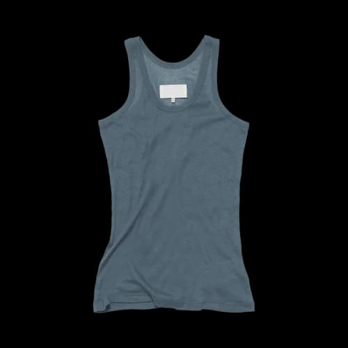 Maison Margiela Knitted Tank Top 'Storm'