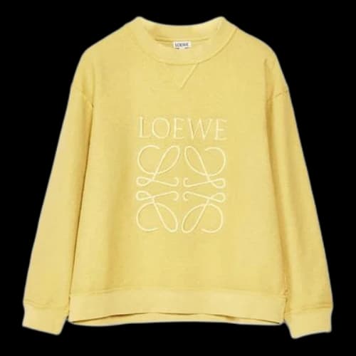 LOEWE Large Embroidered Yellow