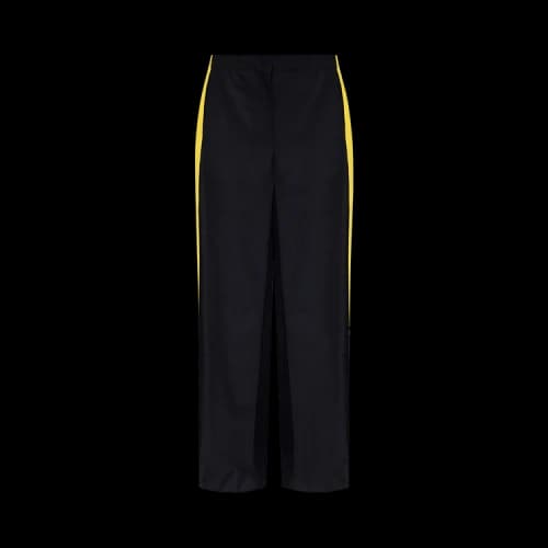 Loewe Wide Leg Trousers 'Black/Yellow'