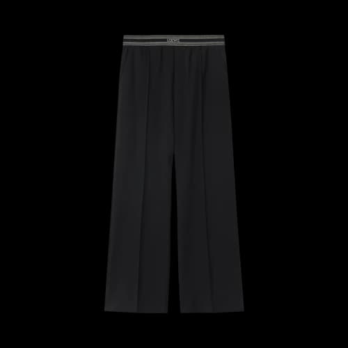 Loewe Wide Leg Pants 'Black'