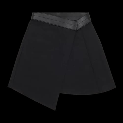 Loewe Wrap Mini Skirt 'Black'