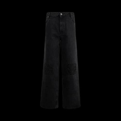 Loewe Anagram Baggy Jeans 'Black'