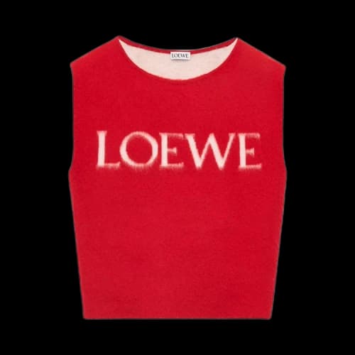 Loewe Tank Top 'Red'