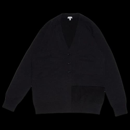 Loewe Asymmetric Cardigan 'Dark Navy'