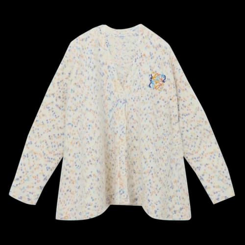 Loewe Trapeze Cardigan 'White/Multicolor'