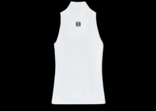 LOEWE High neck Top White
