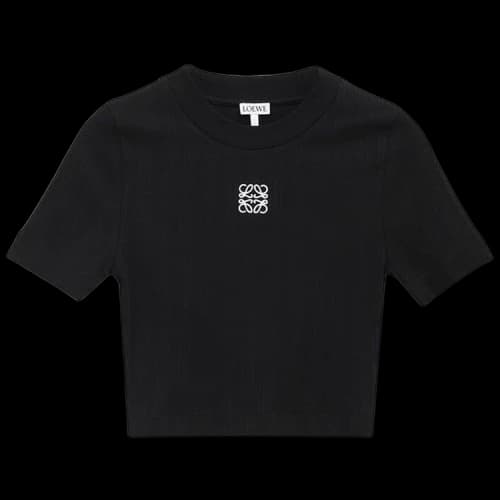 Loewe Cropped Top 'Black'