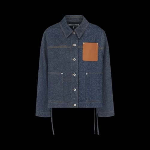 Loewe Anagram Workwear Denim Jacket 'Indigo'
