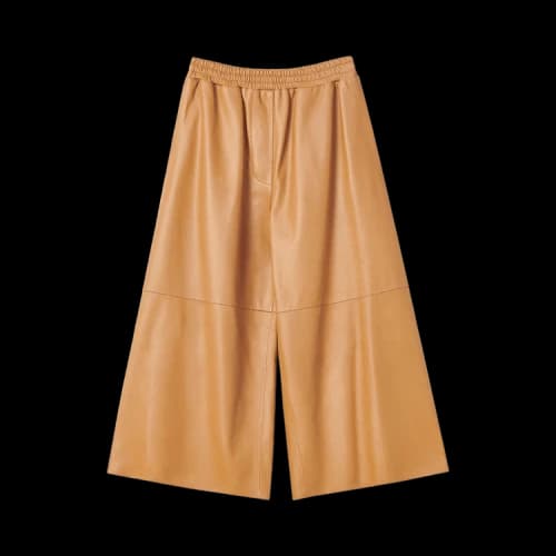 Loewe Cropped Trousers 'Toffee'