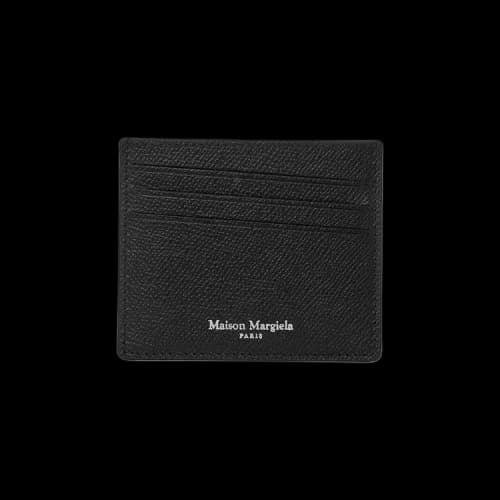 Maison Margiela Grainy Leather Card Holder 'Black'