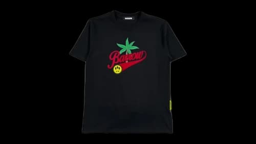 Barrow Logo Jersey T-shirt Nero/Black