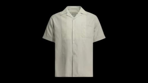 Maison Margiela Casual Cotton Shirt Grey