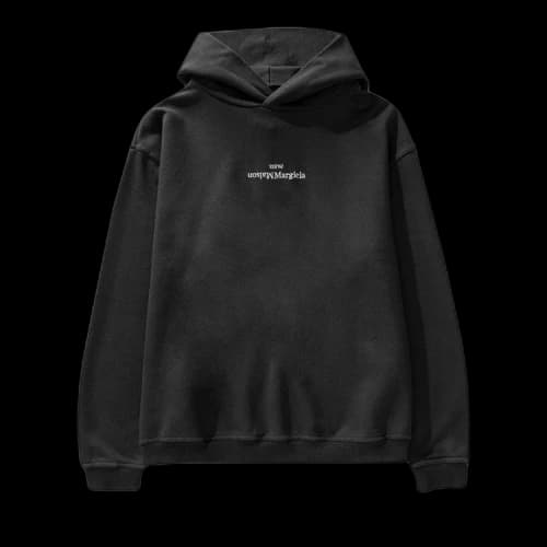 Maison Margiela Logo Hoodie 'Black'