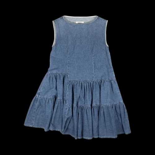 MM6 Maison Margiela Denim Sleeveless Dress 'Blue'