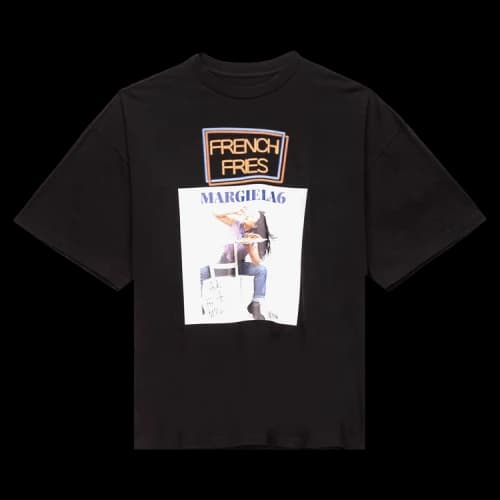 MM6 Maison Margiela French Fries Oversize Tee 'Black'
