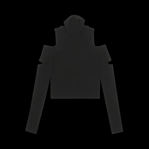 MM6 Maison Margiela Off Shoulder Pullover 'Black'