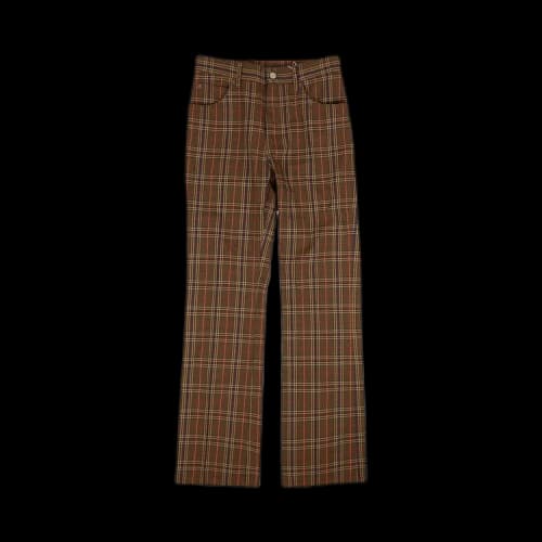 MM6 Maison Margiela Check Trousers 'Brown'