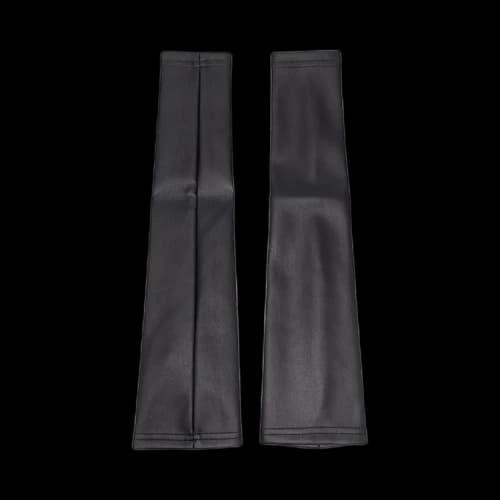 MM6 Maison Margiela Grained Faux-Leather Sleeves 'Black'