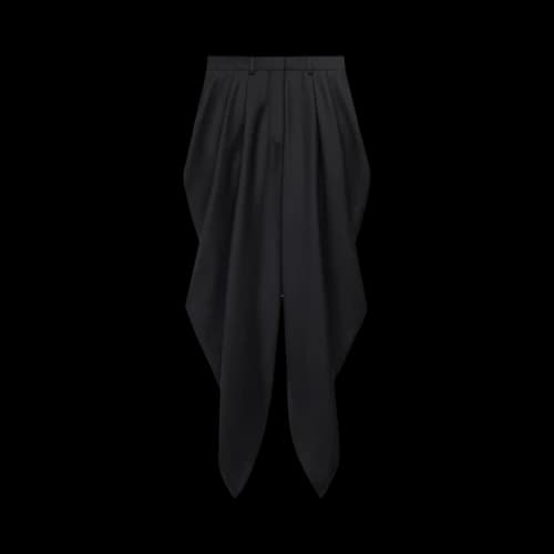 Loewe Draped Trousers 'Black'