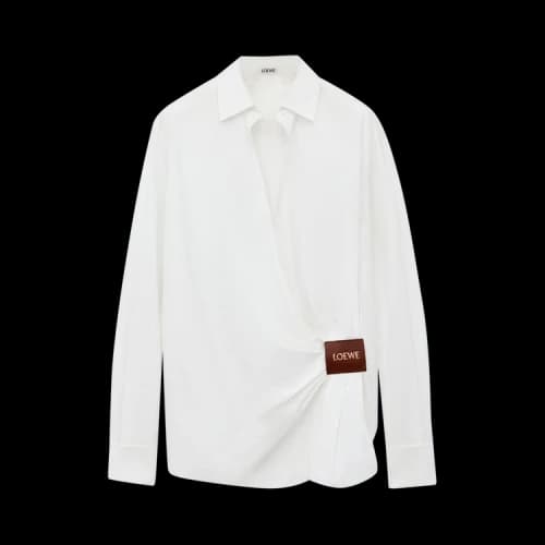 Loewe Draped Shirt 'White'