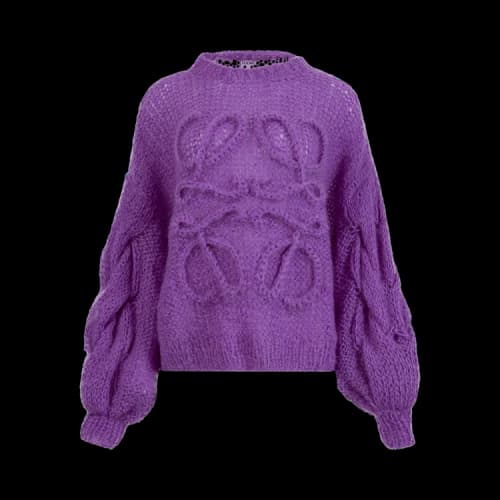 Loewe Mohair Sweater 'Lilac'