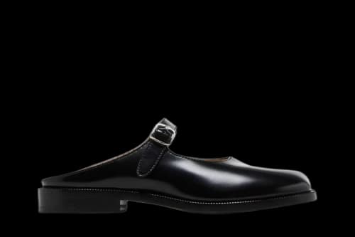 Maison Margiela Tabi City Loafer Buckled Mule 'Black' (Women's)