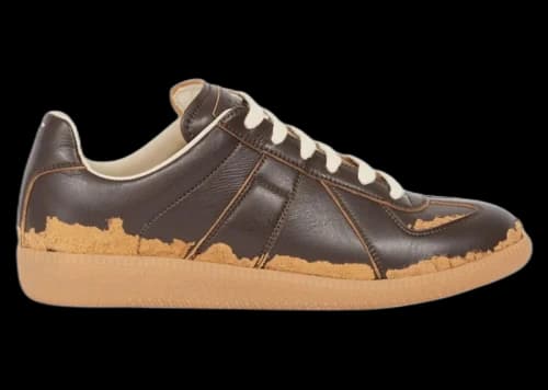 Maison Margiela Replica Dark Brown Camel Distressed (Women's)