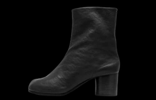 Maison Margiela Tabi Toe Block Heeled Ankle Boots Women's