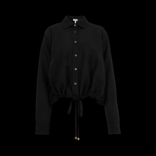 Loewe Drawstring Shirt 'Black'