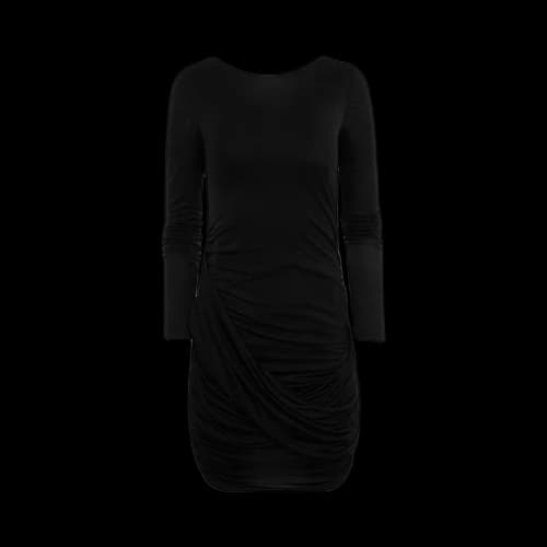 Loewe Paula's Ibiza Draped Dress 'Black'