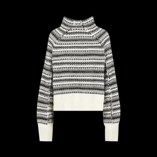 MM6 Maison Margiela Sweater 'White/Black'