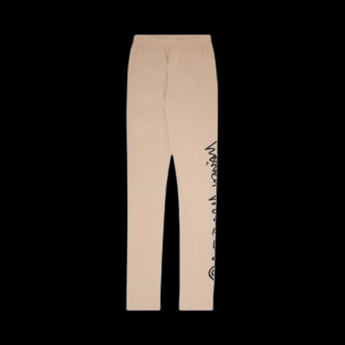 MM6 Maison Margiela Logo Leggings 'Nude'