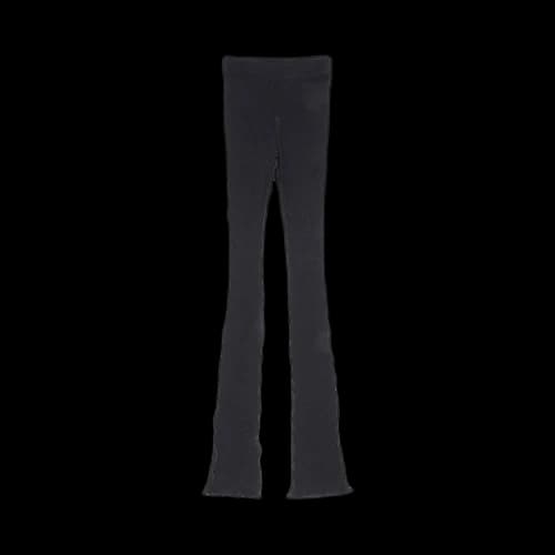 MM6 Maison Margiela Ribbed Leggings 'Black'