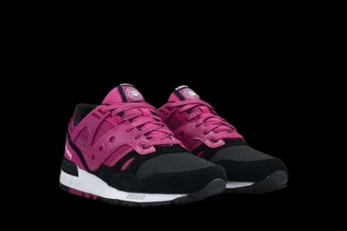 Saucony Grid Sd Premium Shoes Berry/Black