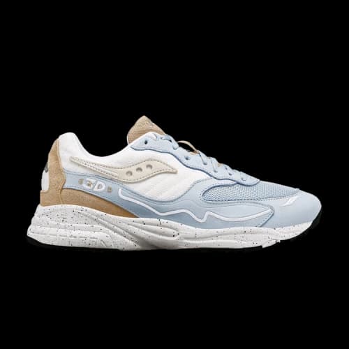 Saucony 3D Grid Hurricane Premium 'Light Blue Cream'
