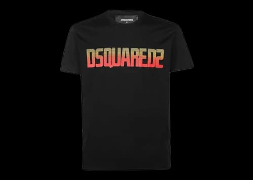 Dsquared2 Flame Logo T-Shirt Black