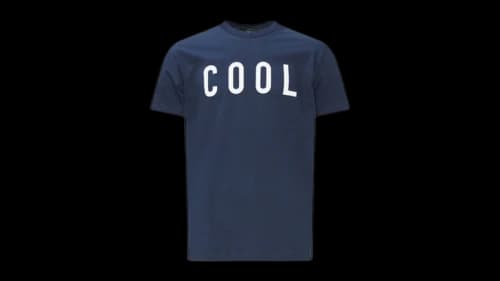 Dsquared2 Cool Print Logo Navy T-Shirt Blue