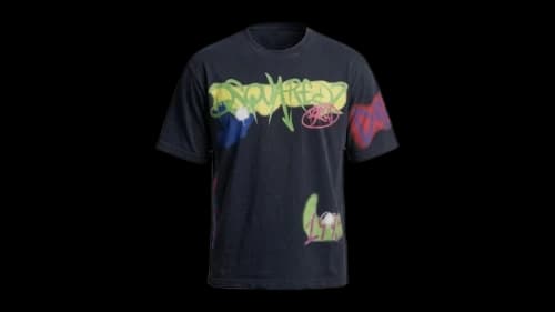 Dsquared2 S71GD1650 Loose Fit Tee Black