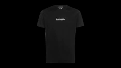 Dsquared2 Sweat And Tears Logo Cool Fit T-Shirt Black
