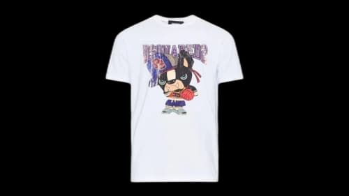 Dsquared2 Cool Fit Graphic Print Logo T-Shirt White