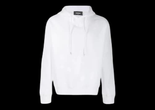 Dsquared2 Icon Hoodie White/Red