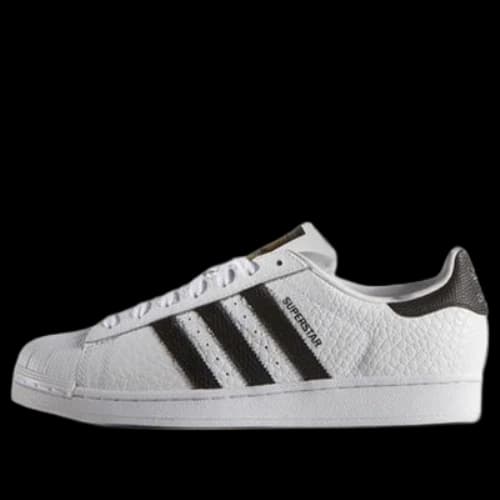 adidas originals Superstar Lightweight Cozy Skate Shoes White Black Unisex 'Black White'