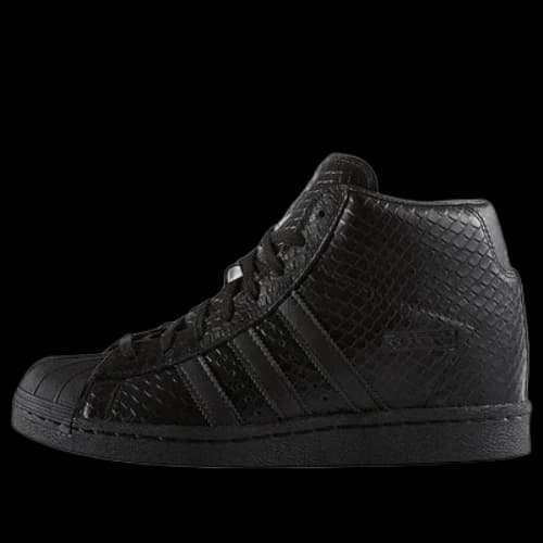 adidas originals Superstar Up Non-slip Wear-Resistant High-Heeled Sneakers Black (Women's)