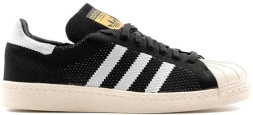 adidas Superstar 80s Primeknit Black White