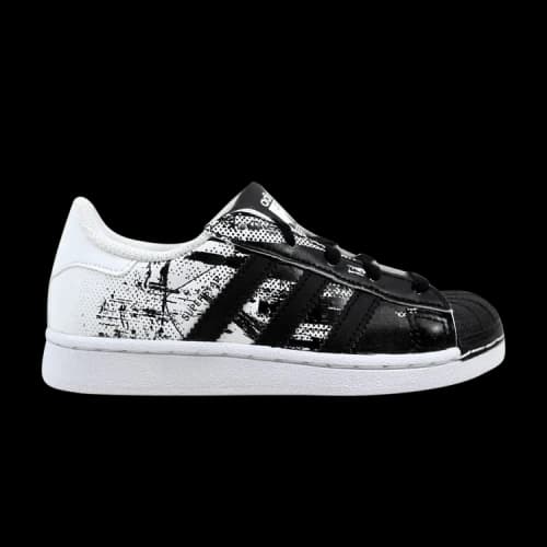Adidas Superstar J 'White Black'
