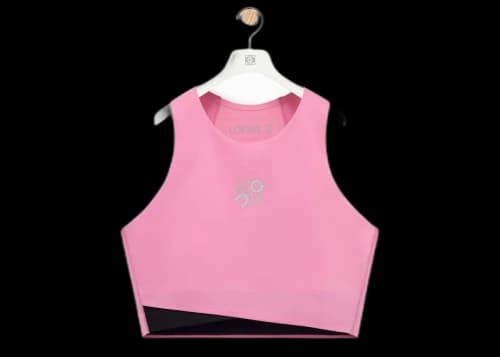 LOEWE x ON Technical Jersey Performance Top Pink