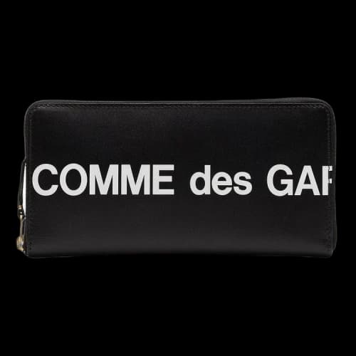 Comme des Garçons Wallet Huge Logo Wallet 'Black'