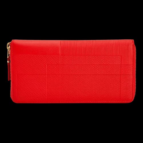 Comme des Garçons Wallet Intersection Lines Wallet 'Red'