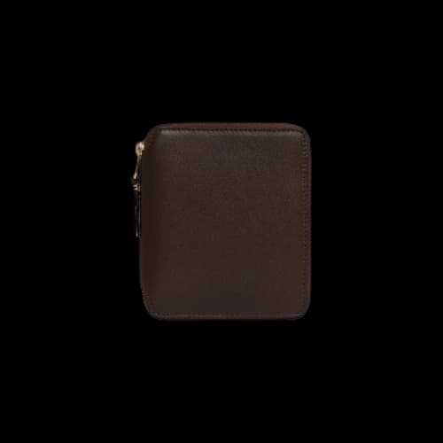 Comme des Garçons Classic Leather Line Zipper Wallet 'Brown'